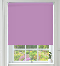 Cambridge Safe+ Lilac - Fire Retardant & Moisture Resistant Blackout Roller Blind