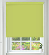 Cambridge Saf+ Lime Green - Fire Retardant & Moisture Resistant Blackout Roller Blind