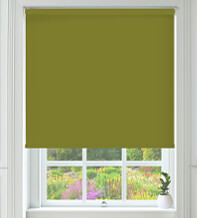 Cambridge Safe+ Olive Green - Fire Retardant & Moisture Resistant Blackout Roller Blind
