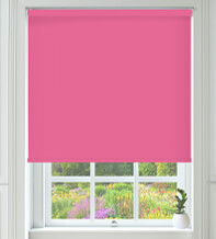 Cambridge Safe+ Pink - Fire Retardant & Moisture Resistant Blackout Roller Blind