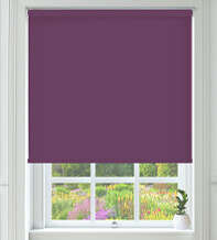 Cambridge Safe+ Purple - Fire Retardant & Moisture Resistant Blackout Roller Blind