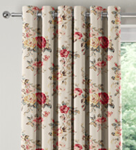 Cath Kidston Garden Rose Multi - Designer Curtains
