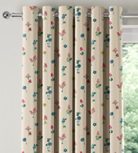 Cath Kidston Sprig Twilight Multi - Designer Curtains