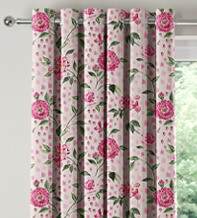 Cath Kidston Tea Rose Pink – Designer Curtains