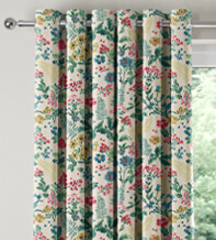 Cath Kidston Twilight Garden Multi - Designer Curtains