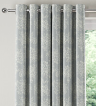 Cath Kidston Washed Rose Grey - Designer Curtains