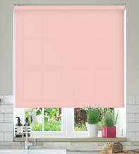 Oxford Safe+ Baby Pink - Fire Retardant & Moisture Resistant Roller Blind