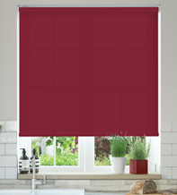 Oxford Safe+ Berry - Fire Retardant & Moisture Resistant Roller Blind