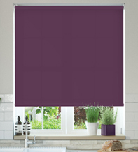Oxford Safe+ Purple - Fire Retardant & Moisture Resistant Roller Blind