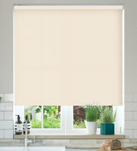 Oxford Safe+ Warm Ivory - Fire Retardant & Moisture Resistant Roller Blind