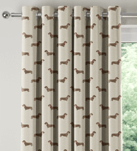 Emily Bond Basil Stone – Designer Curtains