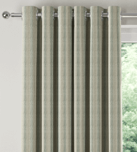 Emily Bond George Stripe Sage – Designer Curtains