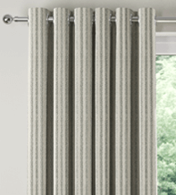 Emily Bond Oscar Stripe Pebble – Designer Curtains