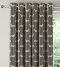 Emily Bond Peggy Smoke – Designer Curtains