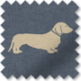 Emily Bond Peggy Indigo – Designer Curtains