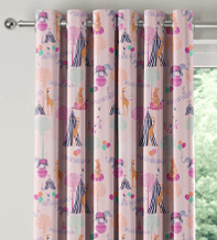 Sara Miller Circus Pink – Designer Curtains