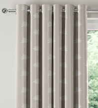 Sara Miller Small Palm Trees Linen – Designer Curtains