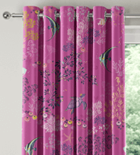 Sara Miller Underwater Mauve – Designer Curtains