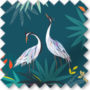 Sara Miller Heron Teal – Designer Curtains