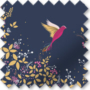 Sara Miller Hummingbird Border Deep Navy – Designer Curtains