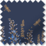 Sara Miller Wisteria Navy – Designer Curtains
