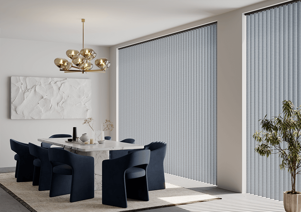 Rigid PVC Vertical Blinds VS Fabric Vertical Blinds