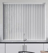 Kato Light Grey - Rigid PVC Vertical Blind