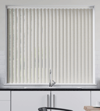Neo Cream - Textured Rigid PVC Vertical Blind