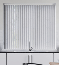 Neo White - Textured Rigid PVC Vertical Blind