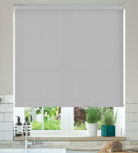 Nevada Ash Grey - Moisture Resistant Roller Blind