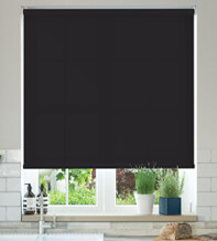 Nevada Black - Moisture Resistant Roller Blind