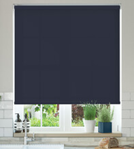 Nevada Navy - Moisture Resistant Roller Blind