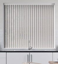 Vito Cream - Textured Rigid PVC Vertical Blind