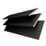 Morgan 50 Bamboo Black - 50mm Slat Wooden Blind